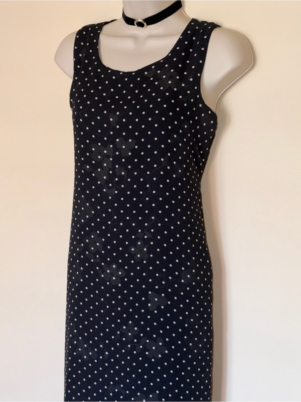 Vintage 90s Reversible Sleeveless Dress